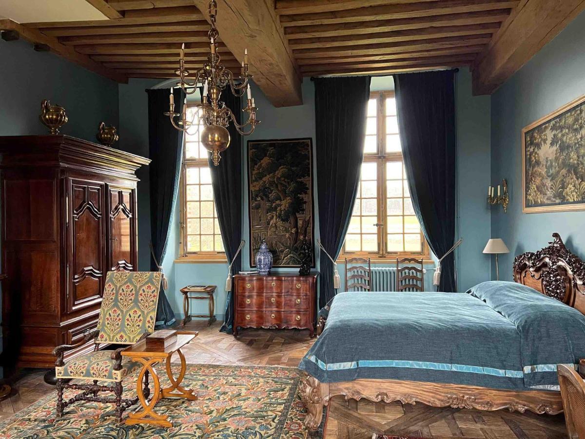 Pontgouin Chateau De La Riviere Bed & Breakfast エクステリア 写真